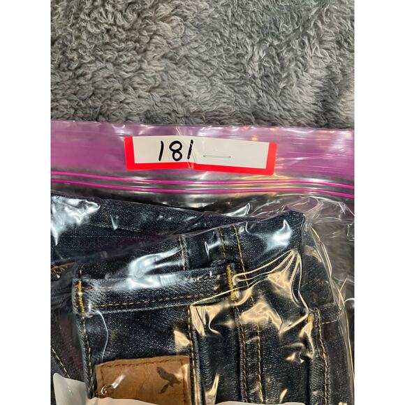 American Eagle Skinny Jeans Womens Size 6 Regular Stretch Blue Denim Medium Wash - Picture 6 of 7